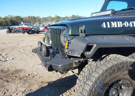 2004 Jeep Wrangler X из США, поврежденный, VIN 1J4FA39S14P716572